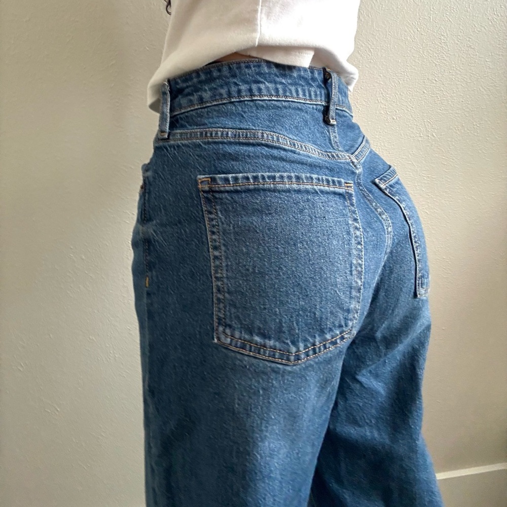 Old Navy Classic Blue Wide Leg Jeans